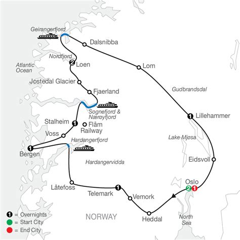 globus norway tours 2025